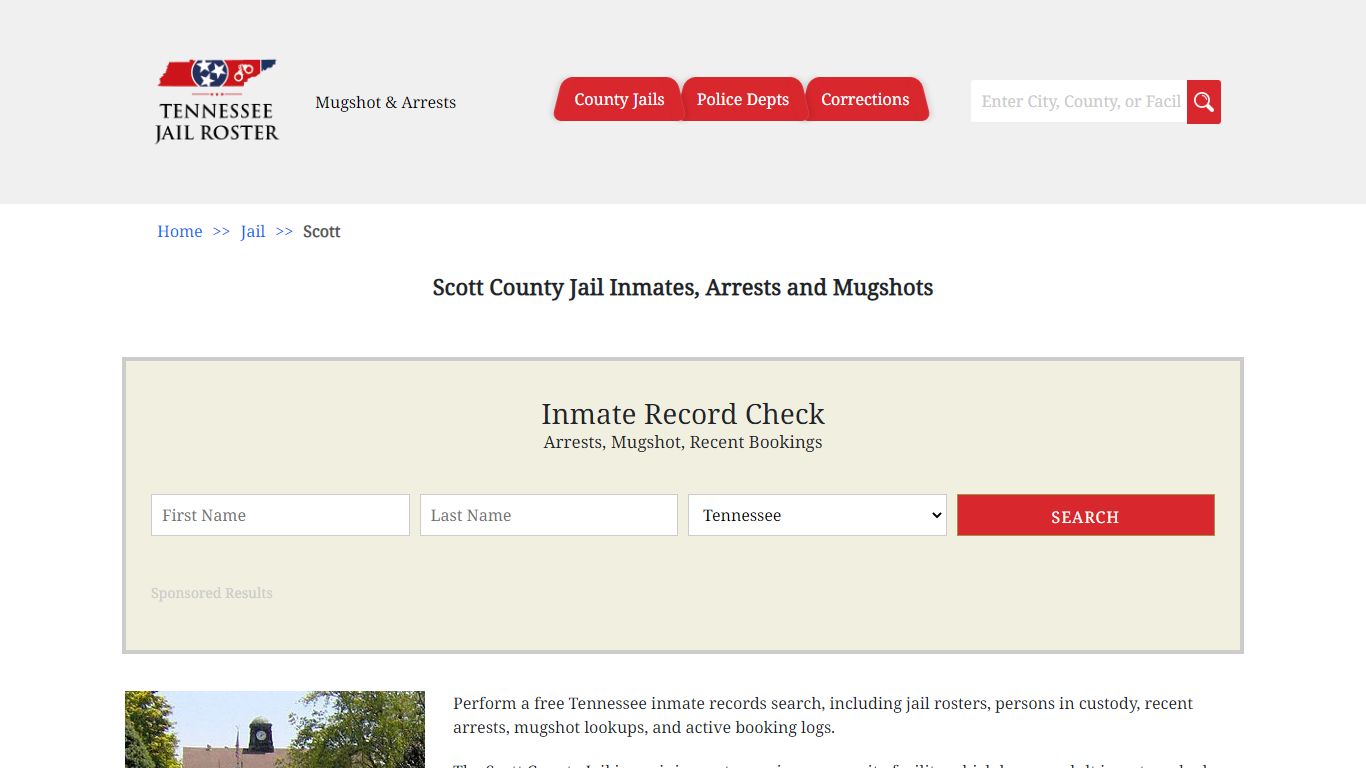 Scott County Jail Inmates, Arrests and Mugshots